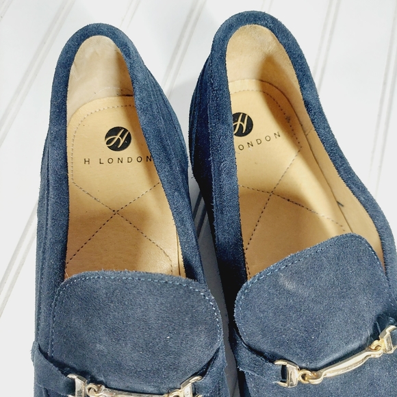 Hudson London Men's Navarre Suede Loafers H808 - Picture 13 of 15